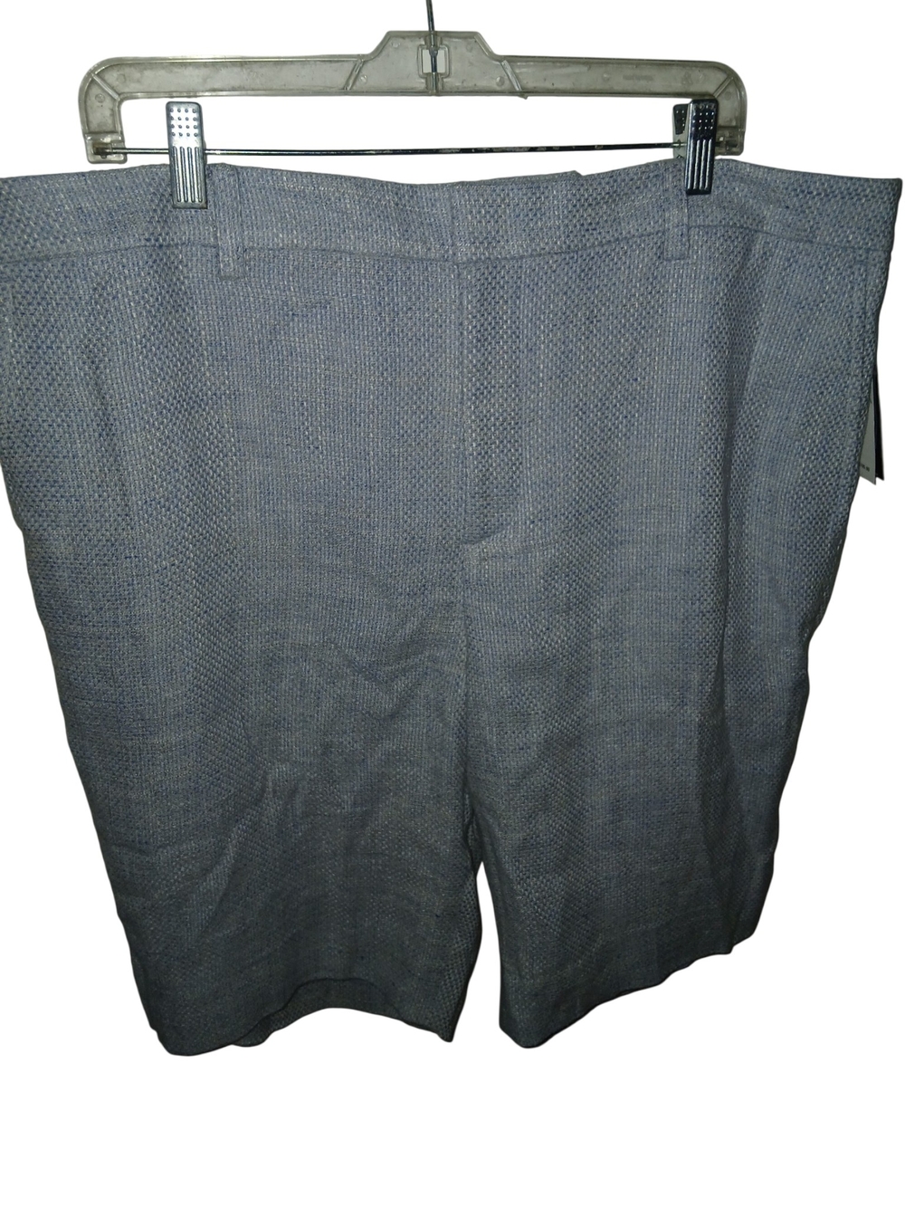 Lauren Ralph Lauren Pale Blue Woven Bermuda  Shorts 16W NWT - Picture 2 of 5